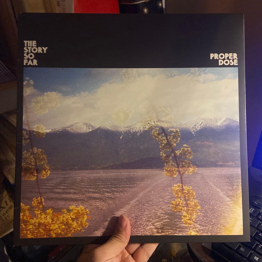 The Story So Far - Proper Dose LP Vinyl Record Purple & White Splatter