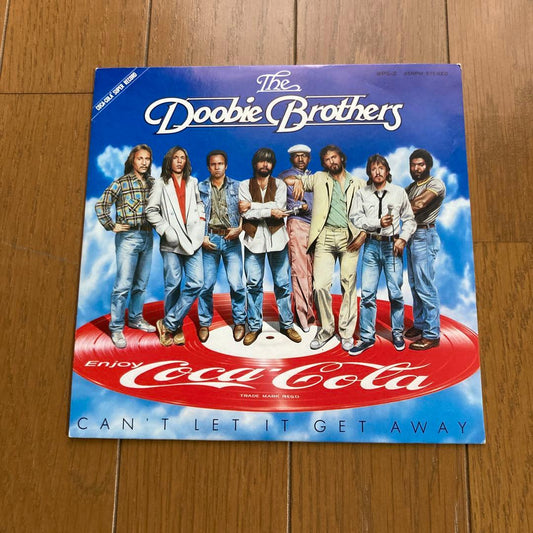 The Doobie Brothers Can't Let It Get Away Japan Coca-Cola Red Vinyl Promo 7" LP