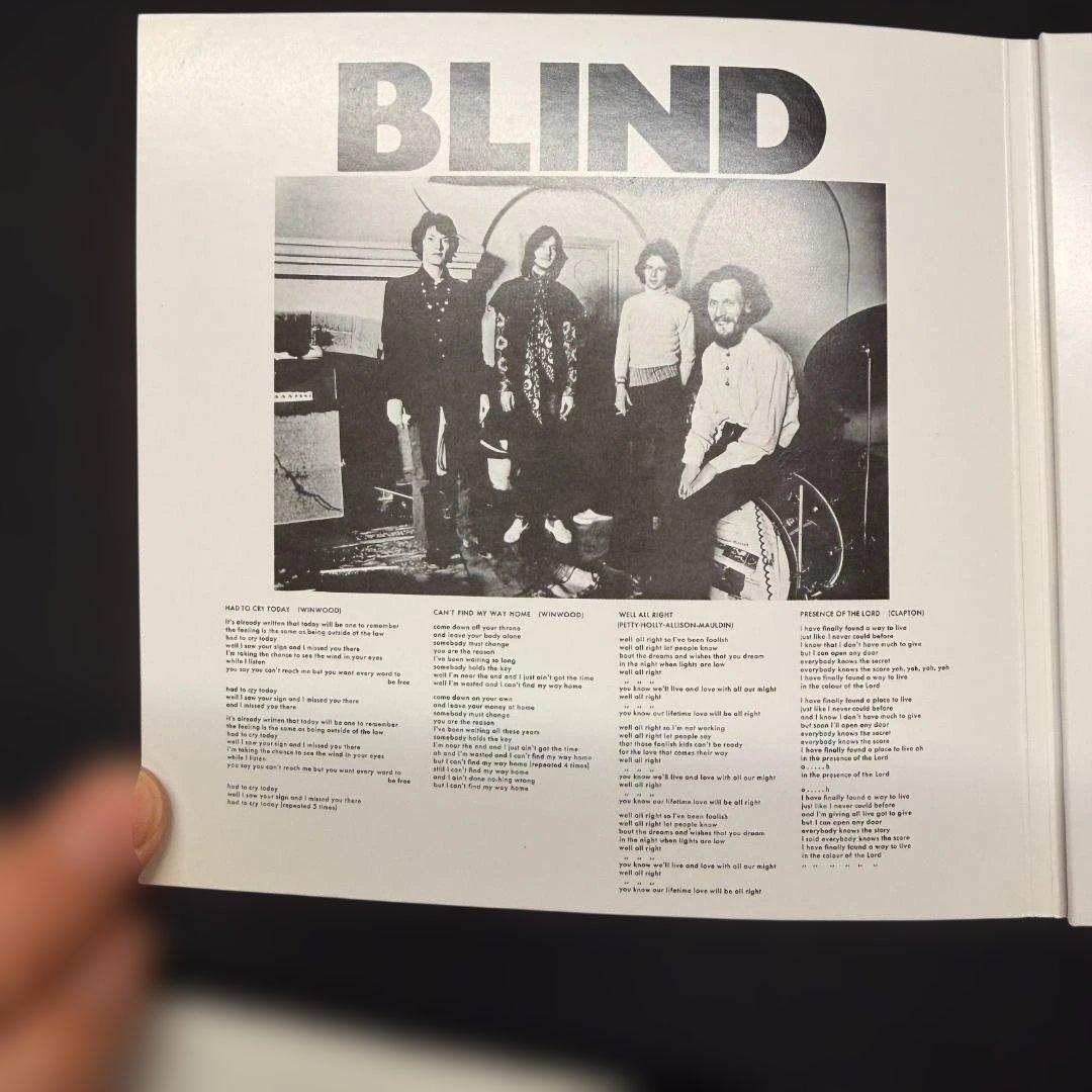 Blind Faith – Blind Faith SHM-CD Paper Jacket Used Music Album | Japansoundstore