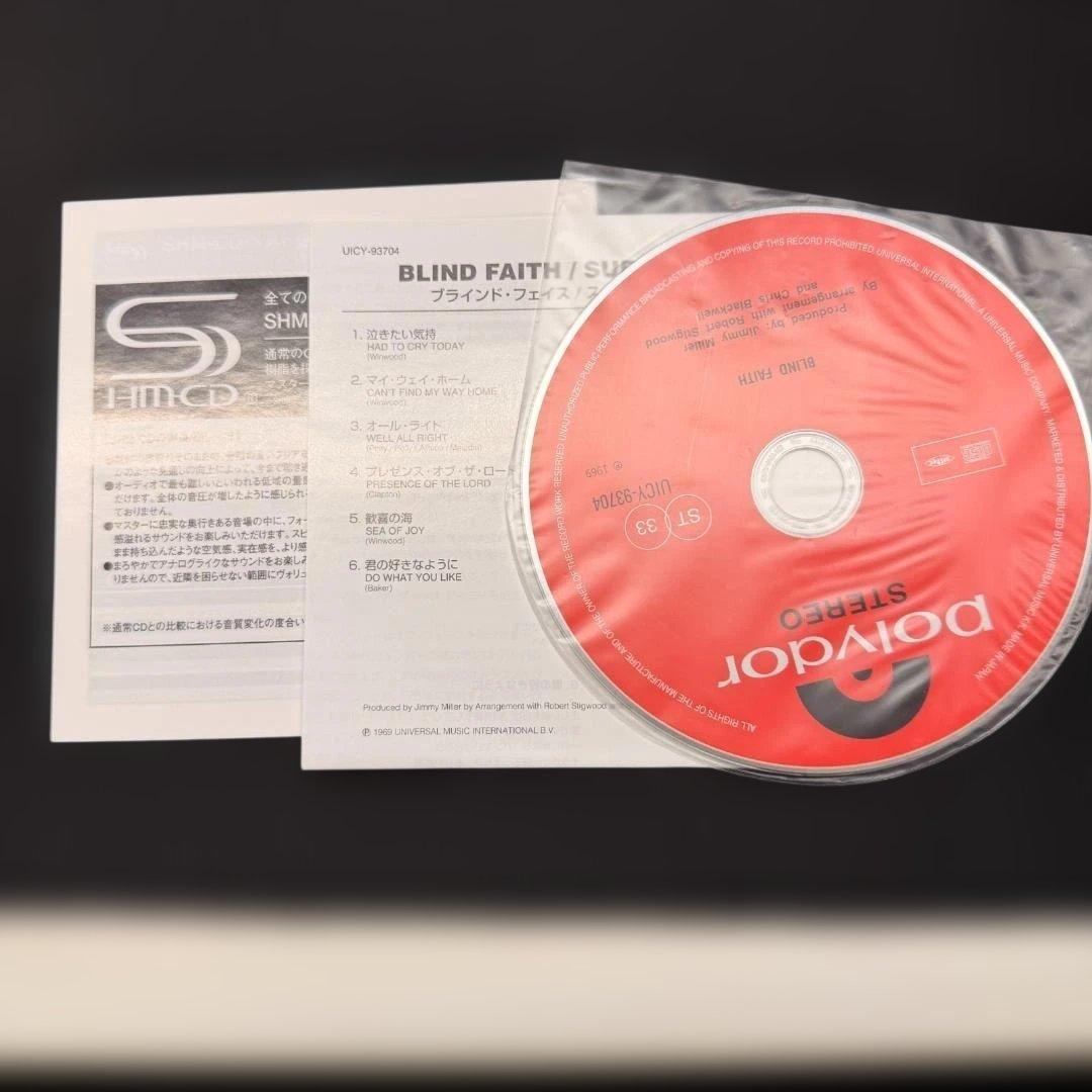Blind Faith – Blind Faith SHM-CD Paper Jacket Used Music Album | Japansoundstore