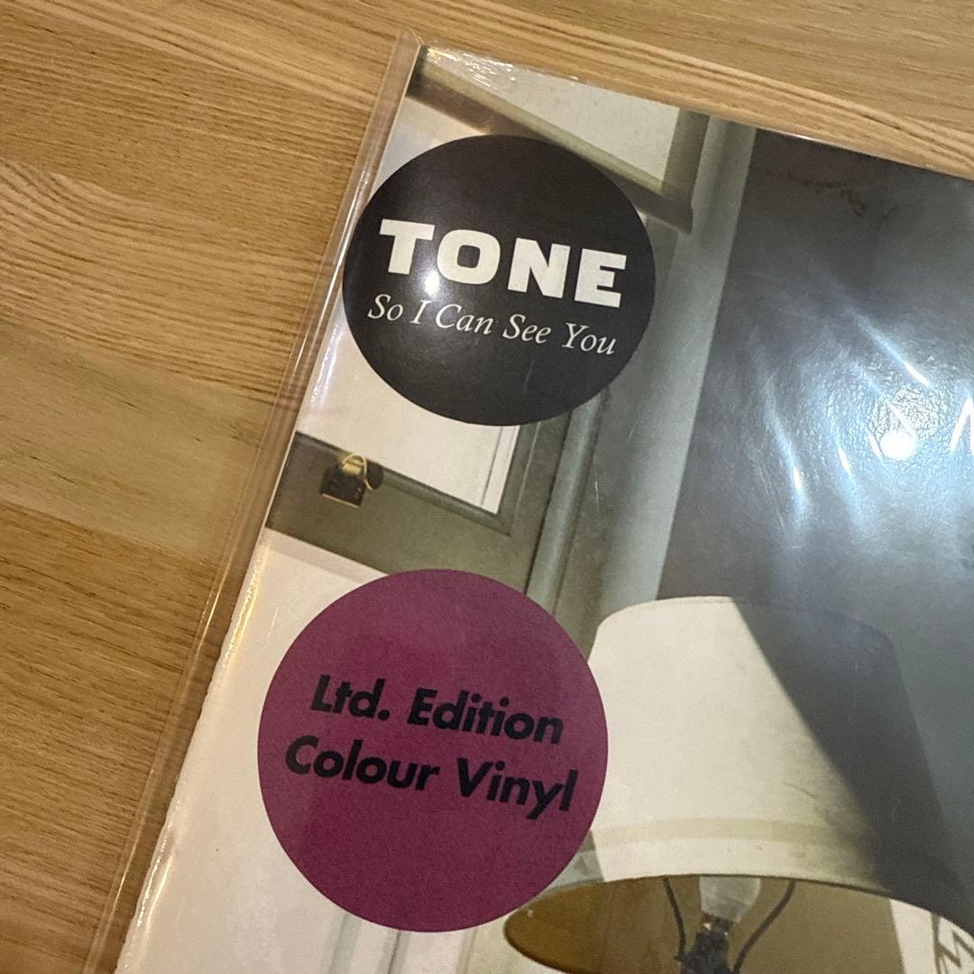 TONE - So I Can See You Vinyl LP Ltd Edition Colour Vinyl Japan Import