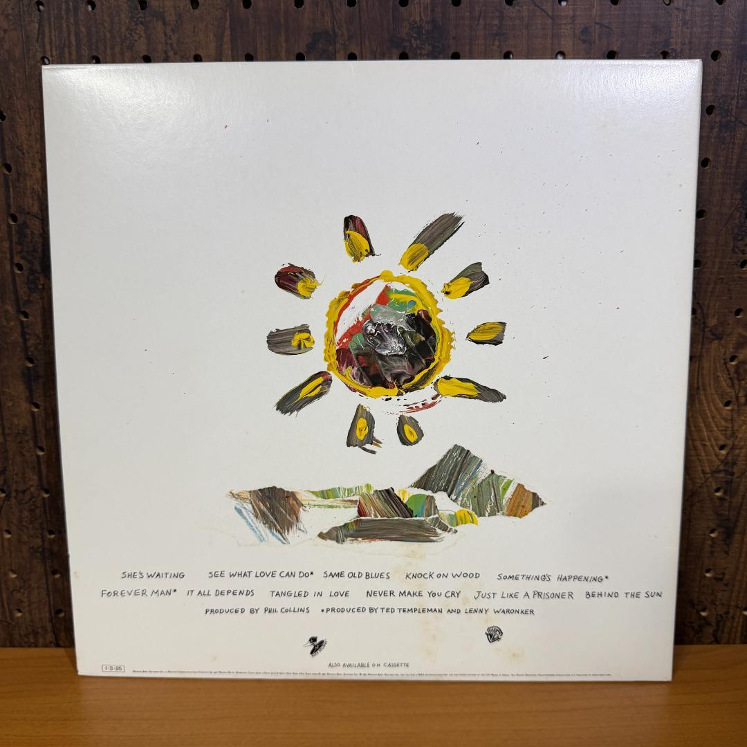 Eric Clapton - Behind The Sun Vinyl LP Japan Pressing with Obi & Insert