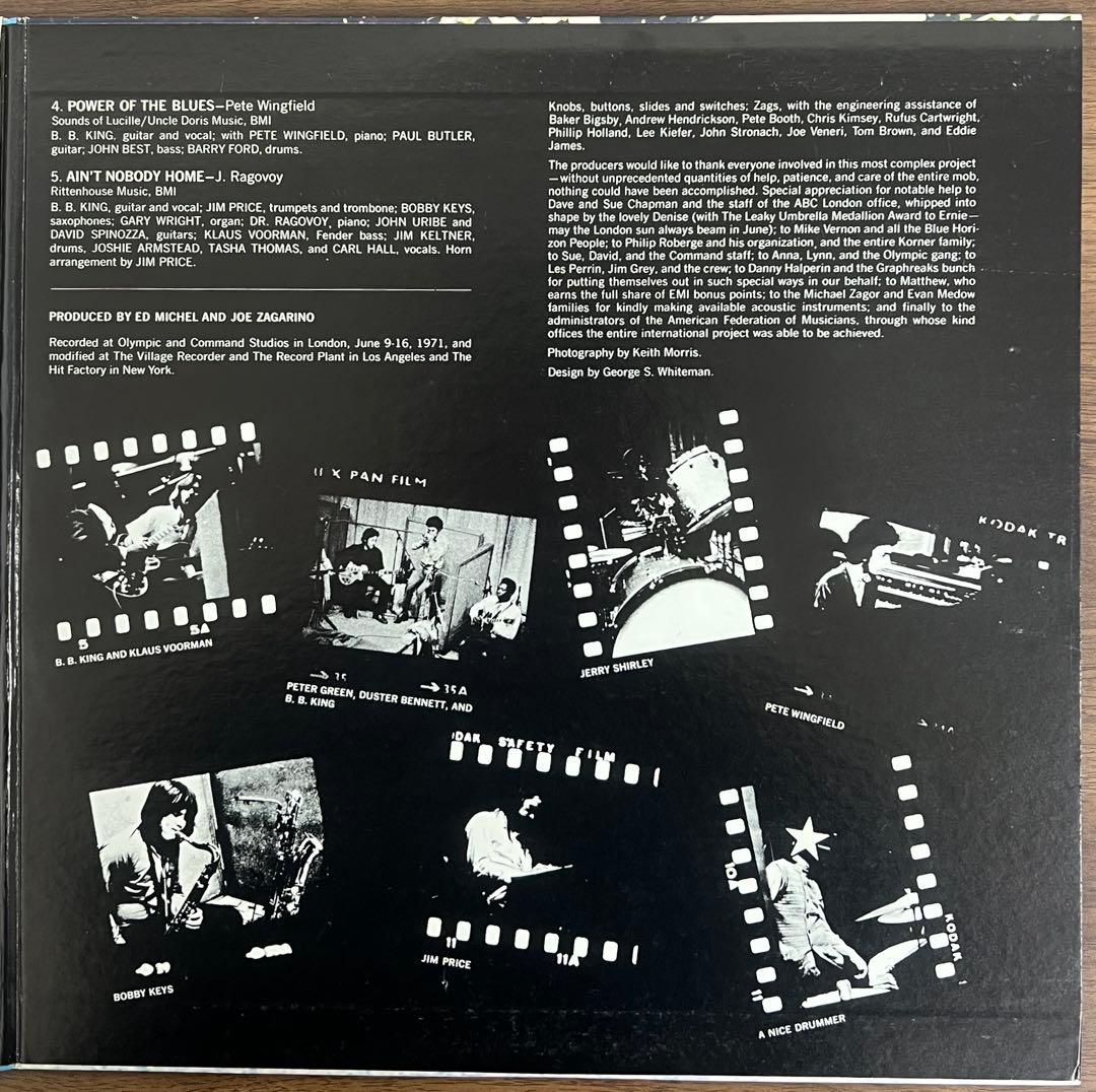 B.B. King - In London Vinyl LP Japan 1971 w/ Obi Original Blues Rock