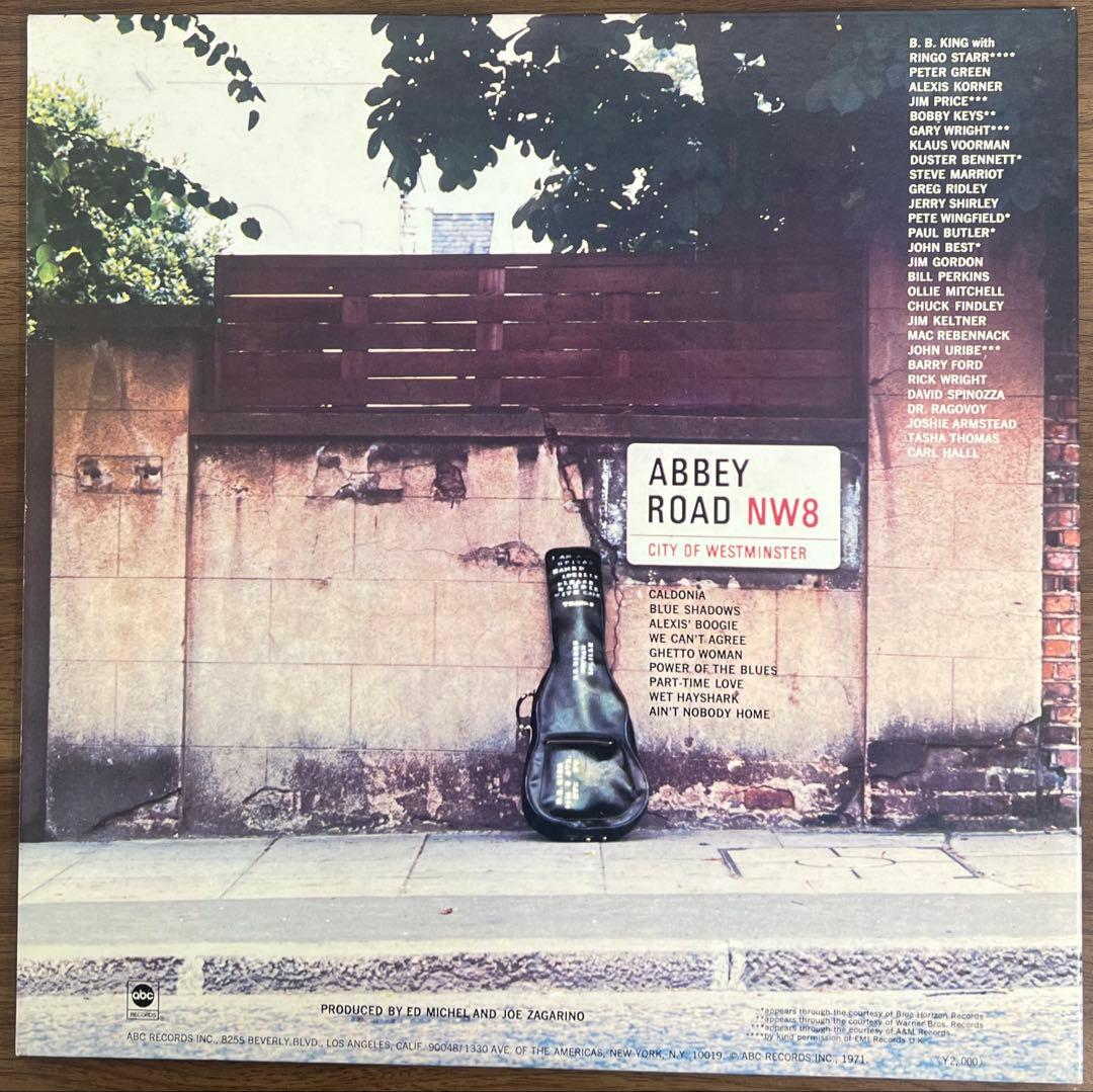 B.B. King - In London Vinyl LP Japan 1971 w/ Obi Original Blues Rock