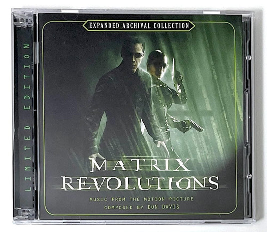 Limited Edition Matrix Revolutions OST 2CD Out of Print Rare Disc Condition: NM | Japansoundstore