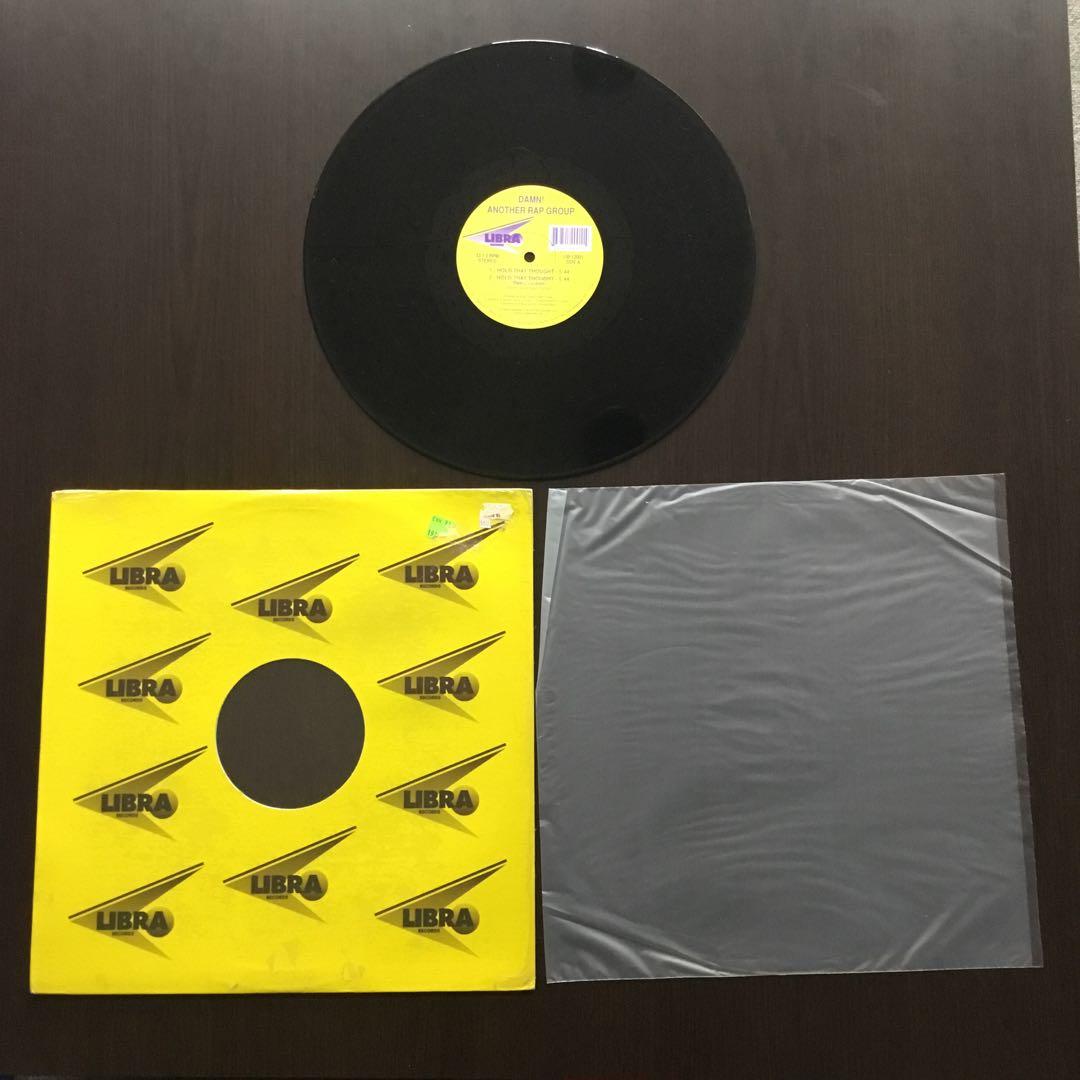 Damn! Another Rap Group - Hold That Thought 12" Vinyl Hip Hop 1991 Libra Records