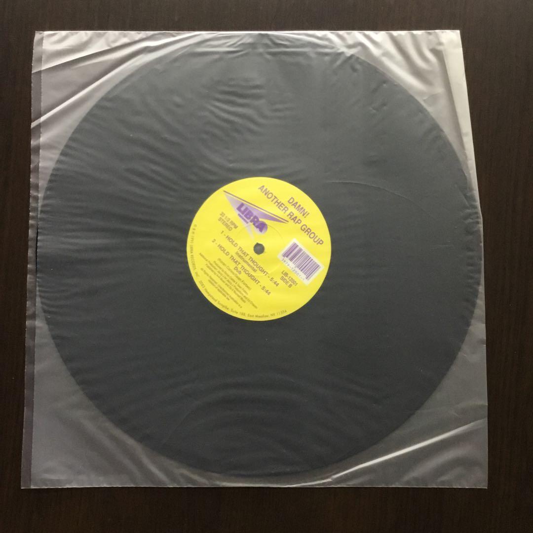 Damn! Another Rap Group - Hold That Thought 12" Vinyl Hip Hop 1991 Libra Records