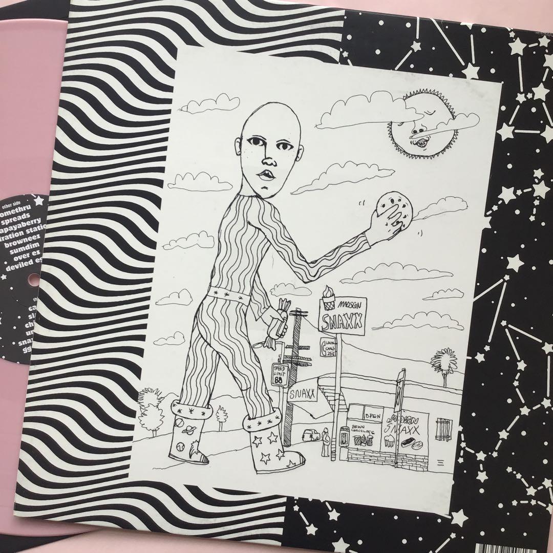 Mndsgn - Snaxx LP Pink Colored Vinyl Stones Throw Beat Chill Lo-Fi Hip Hop