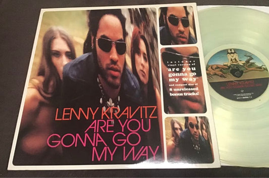 Lenny Kravitz Are You Gonna Go My Way Clear Vinyl LP + Bonus CD 1993 US Press