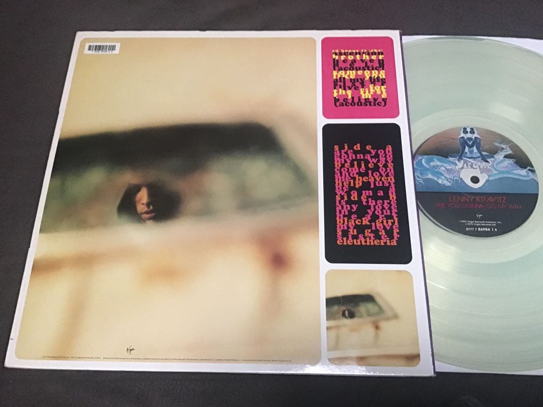 Lenny Kravitz Are You Gonna Go My Way Clear Vinyl LP + Bonus CD 1993 US Press