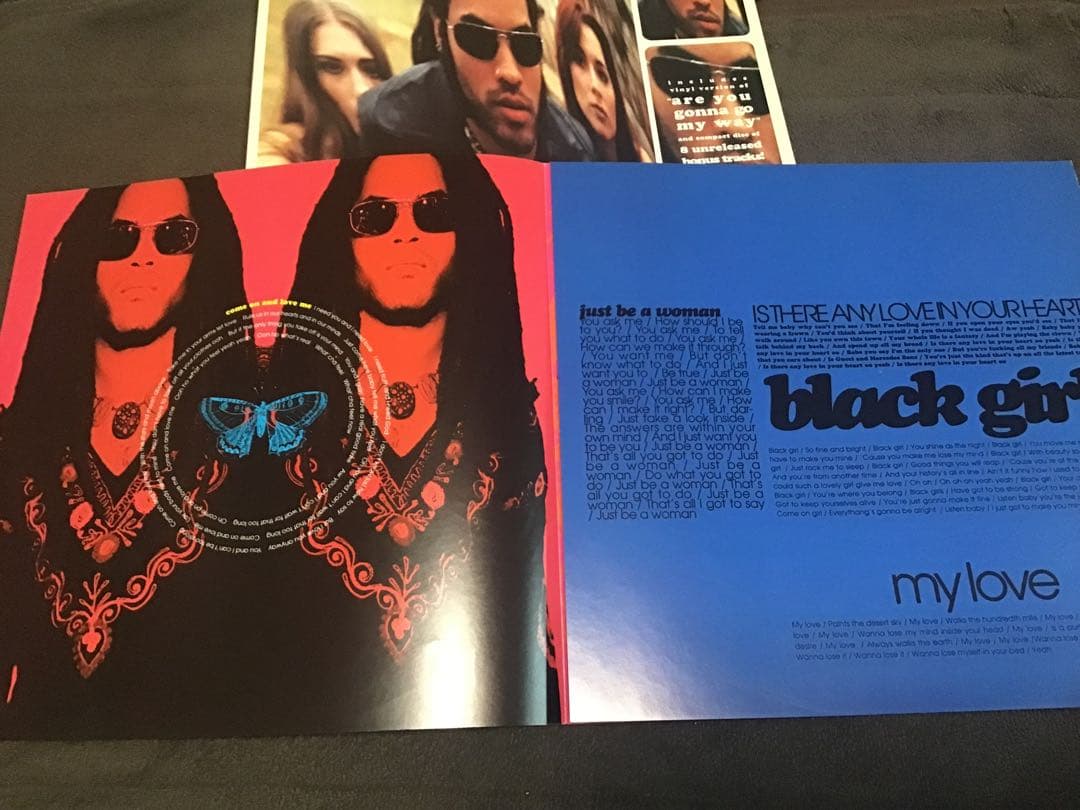 Lenny Kravitz Are You Gonna Go My Way Clear Vinyl LP + Bonus CD 1993 US Press