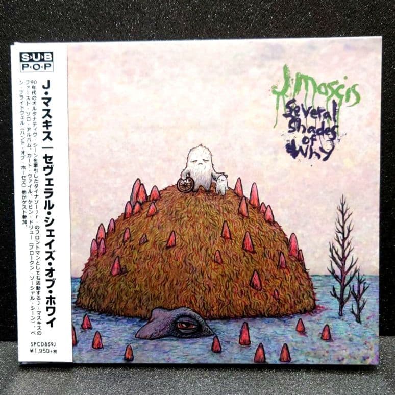 J Mascis - Several Shades of Why CD Japan Press with OBI Paper Sleeve 2011/2017