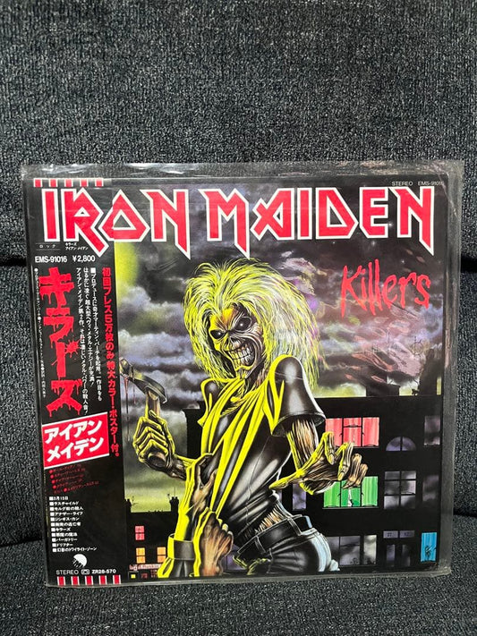 Iron Maiden Killers Vinyl Record with Obi 180g Near Mint Japan Import | Japansoundstore