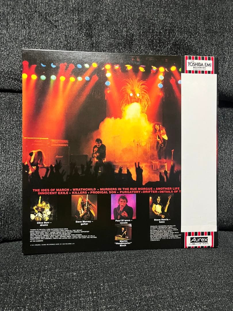 Iron Maiden Killers Vinyl Record with Obi 180g Near Mint Japan Import | Japansoundstore