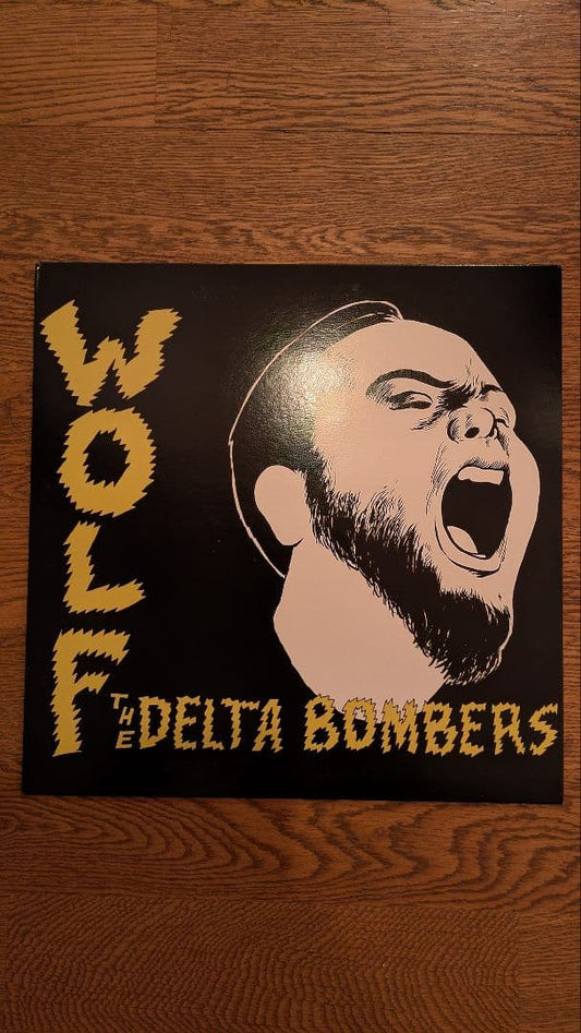 The Delta Bombers - Wolf Vinyl LP Yellow Color Wax Rockabilly