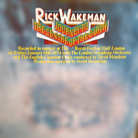 Rick Wakeman Journey to the Centre of the Earth Vinyl LP Orchestra Used | Japansoundstore