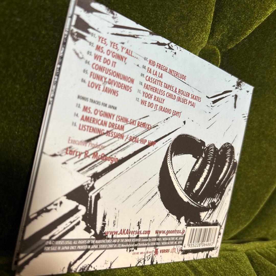 Verses - Listening Session CD Japan Press Hip Hop 2007 Bonus Tracks