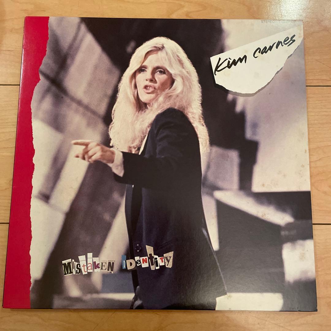 Kim Carnes - Mistaken Identity LP 1981 Japan Pop Rock Vinyl Record