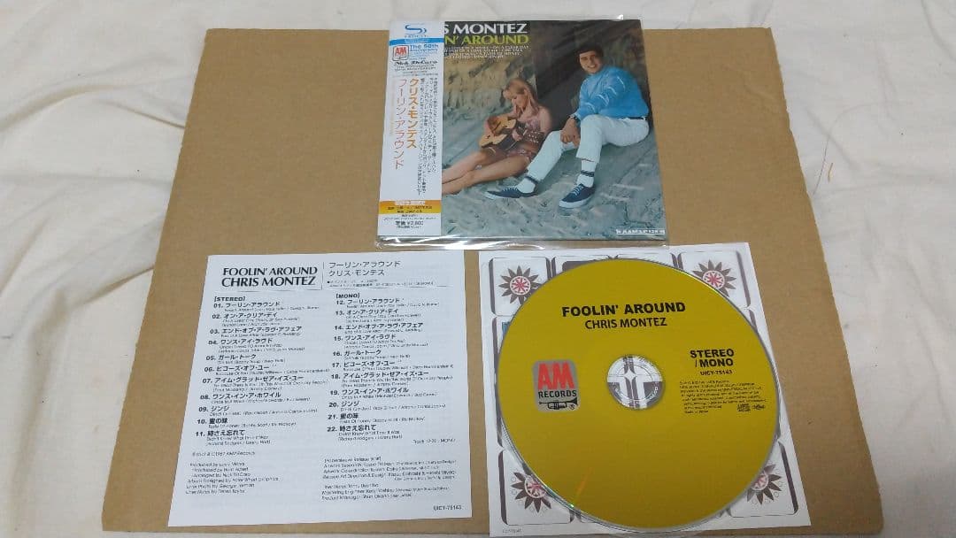 Chris Montez Foolin' Around SHM-CD 1967 Jazz Latin Used | Japansoundstore