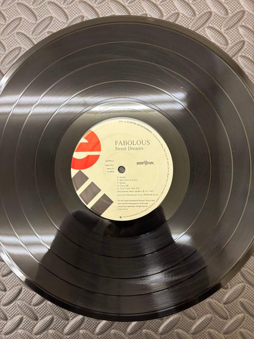 Fabolous - Street Dreams 2LP Vinyl Record 2003 US Hip Hop Desert Storm