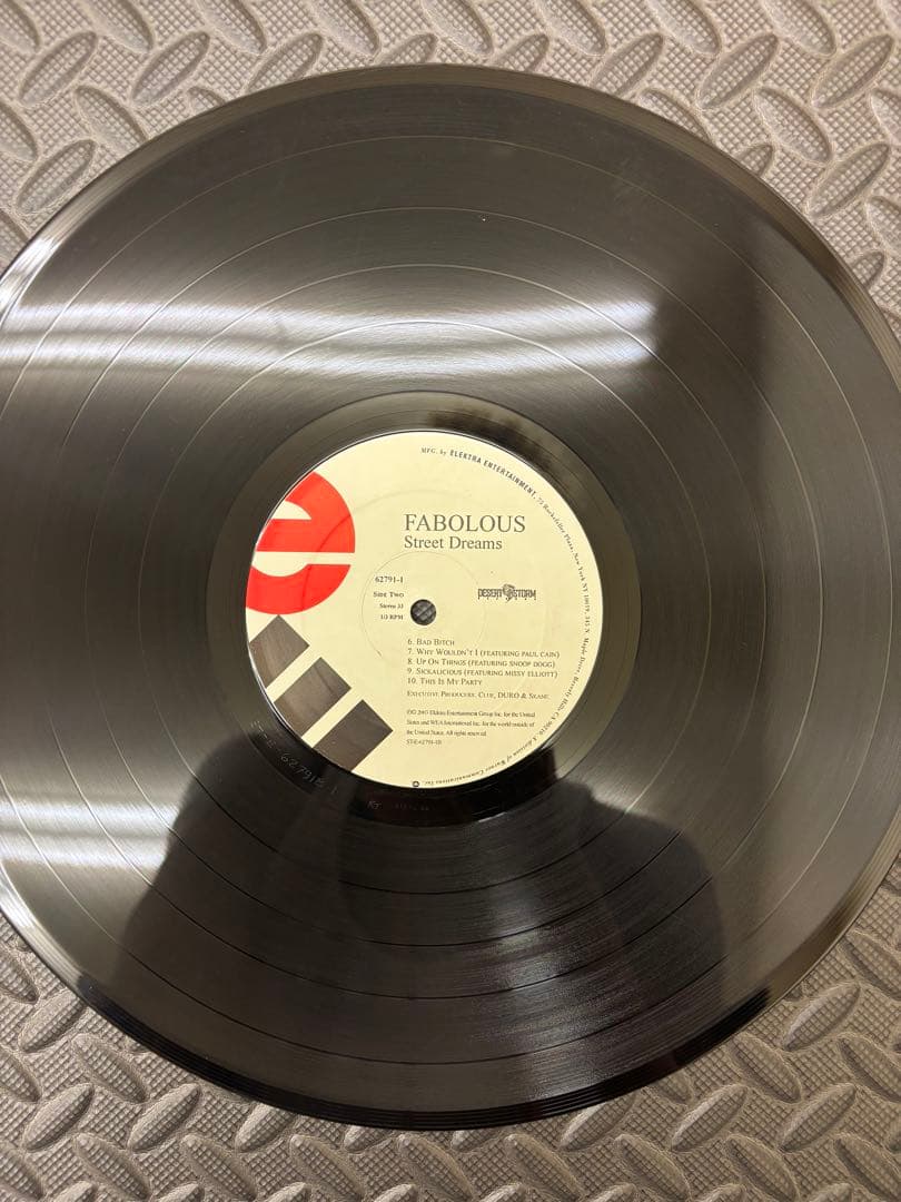 Fabolous - Street Dreams 2LP Vinyl Record 2003 US Hip Hop Desert Storm