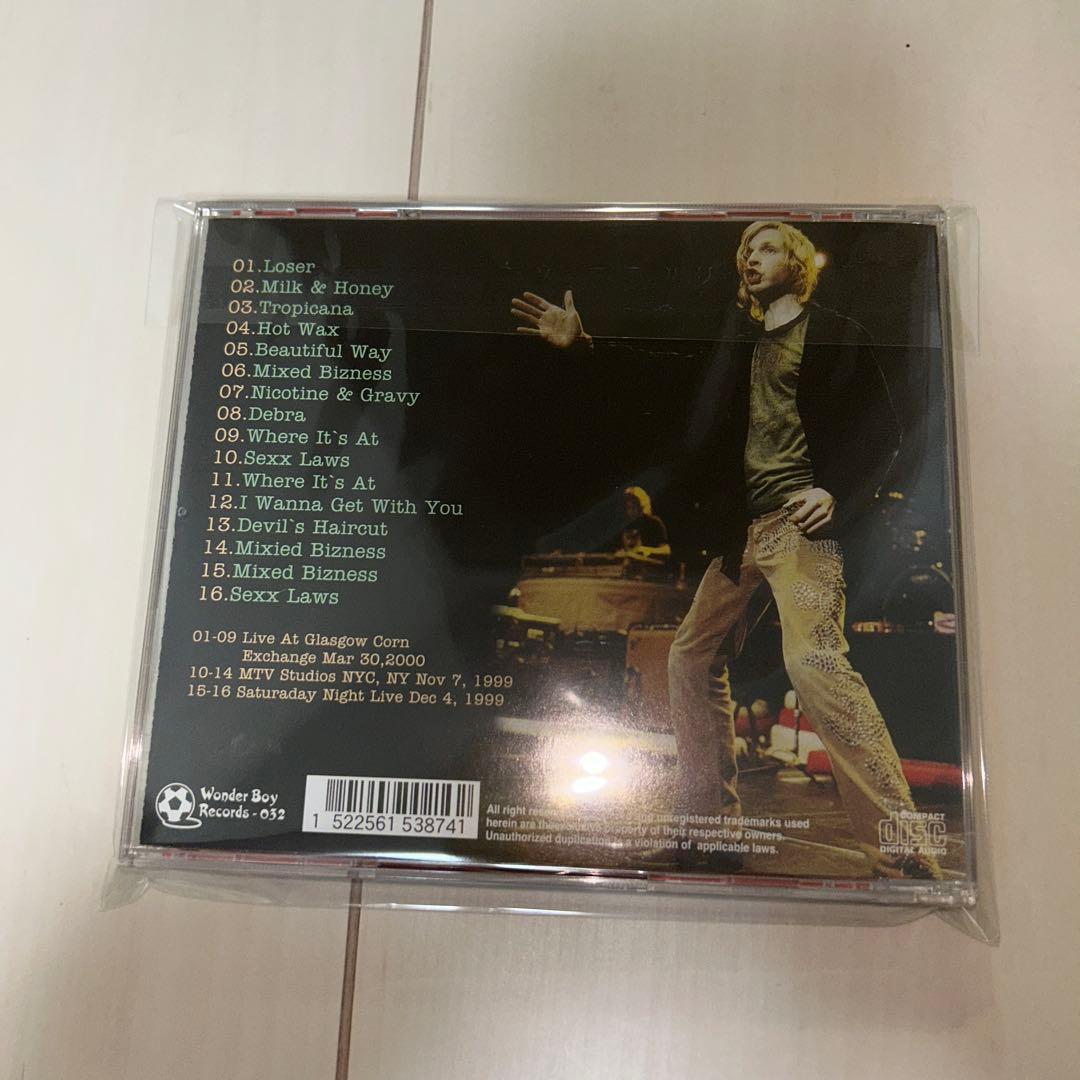 BECK Cool F**k CD Rare Live Compilation Unused Collector's Item