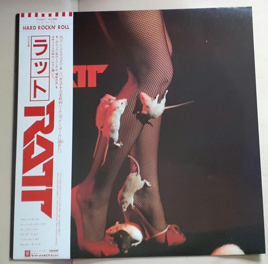 Ratt - Ratt EP Japan 12-inch Vinyl LP w/ Obi First Pressing Hard Rock Metal