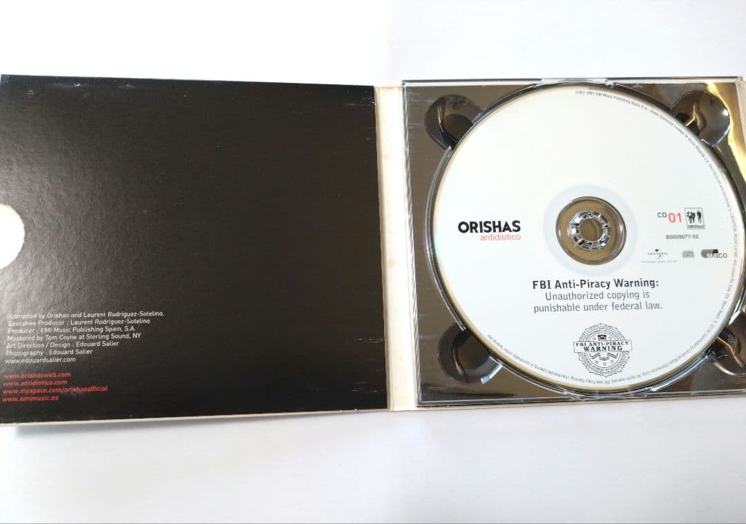 Orishas Antidiotico CD 2pcs + DVD, Slight Wear, Used, Latin Music | Japansoundstore