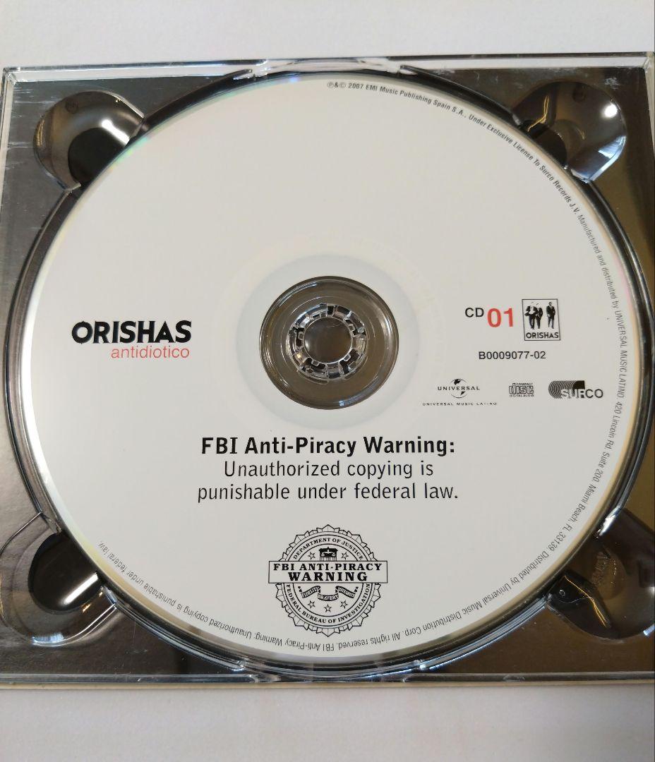 Orishas Antidiotico CD 2pcs + DVD, Slight Wear, Used, Latin Music | Japansoundstore