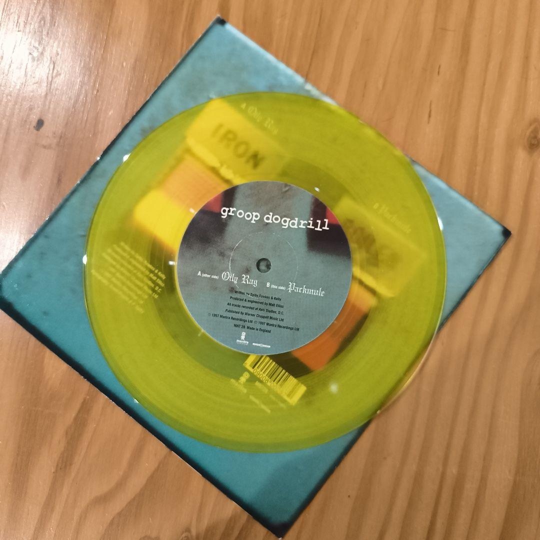 groop dogdrill - Oily Ray - 7 inch Vinyl Single Yellow Wax UK Indie Rock