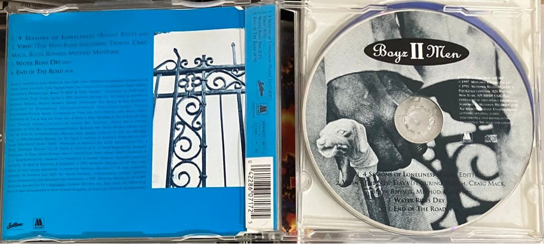 Boyz II Men 4 Seasons Of Loneliness Limited Edition CD 1997 Motown
