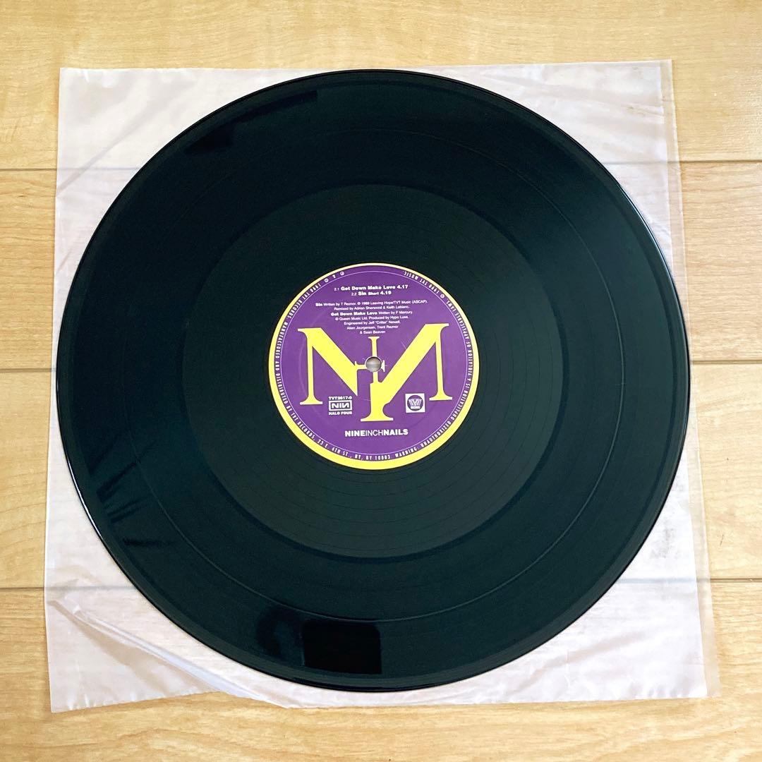 NINE INCH NAILS Sin 12" Vinyl Record Out of Print Rare Industrial Rock Used | Japansoundstore