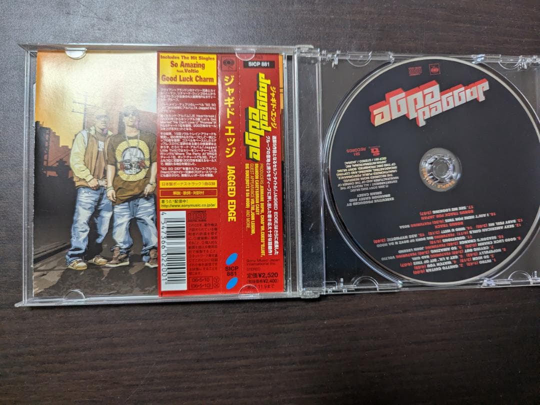 Jagged Edge - Jagged Edge Japan CD with OBI Sample Promo Edition 2006