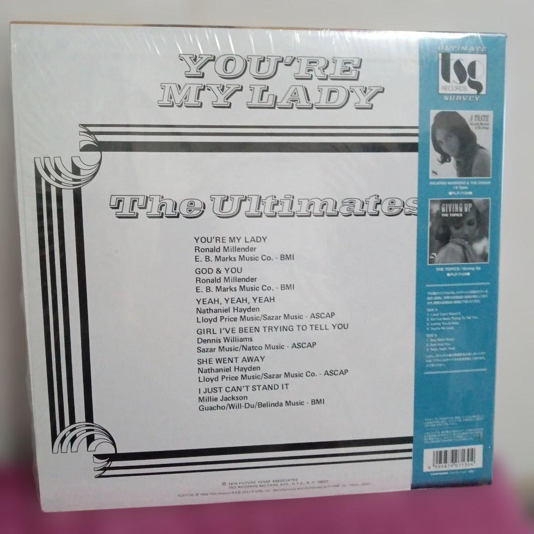 The Ultimates - You're My Lady LP Vinyl Record 2021 Reissue Japan Groove Diggers