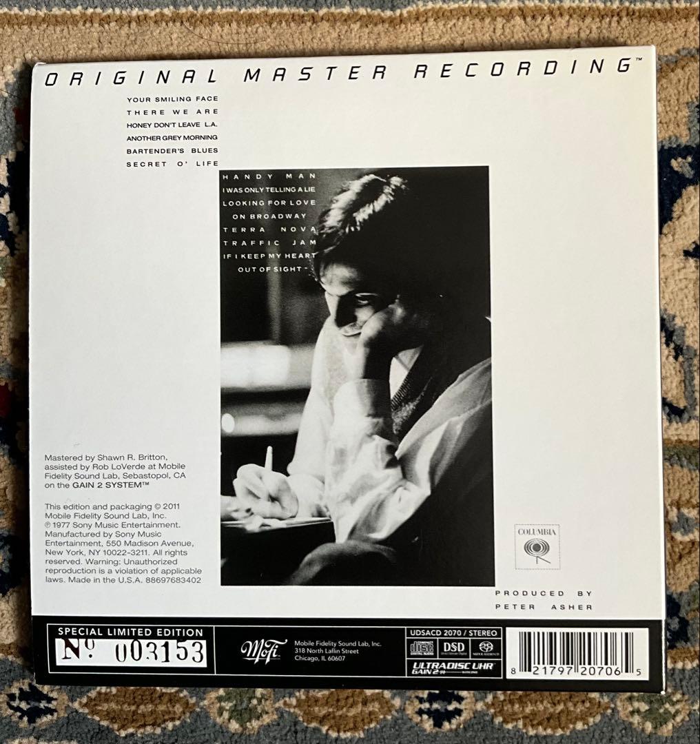 Mobile Fidelity Limited Edition SACD James Taylor Hi-Res Stereo Used | Japansoundstore