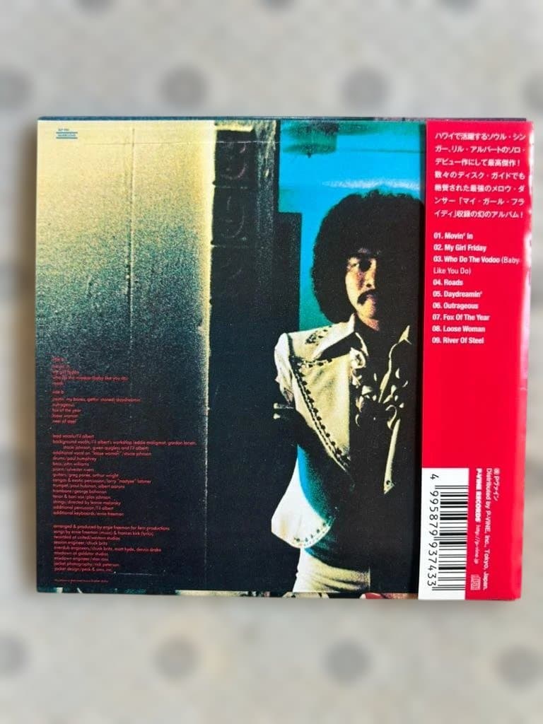 Lill Albert Movin' In CD Japan First Unopened Rare Paper Sleeve Obi 80s AOR Soul | Japansoundstore