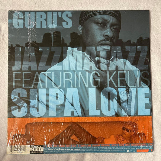 Guru Jazzmatazz 12" Supa Love (Neptunes) / Certified (J Dilla) Hip Hop Vinyl