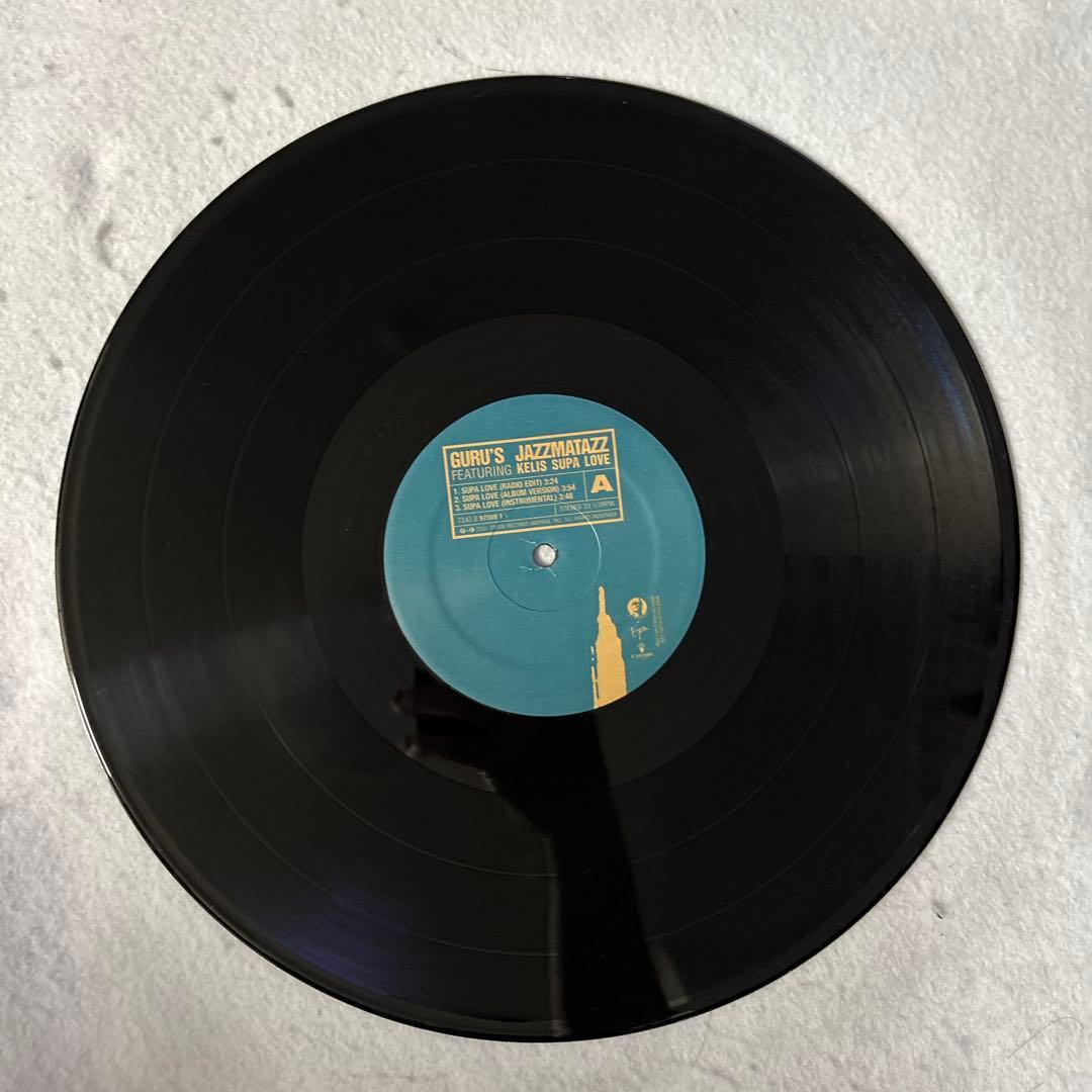 Guru Jazzmatazz 12" Supa Love (Neptunes) / Certified (J Dilla) Hip Hop Vinyl