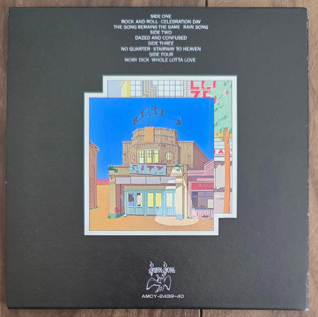 Led Zeppelin The Song Remains The Same 2CD Paper Sleeve Japan Press
