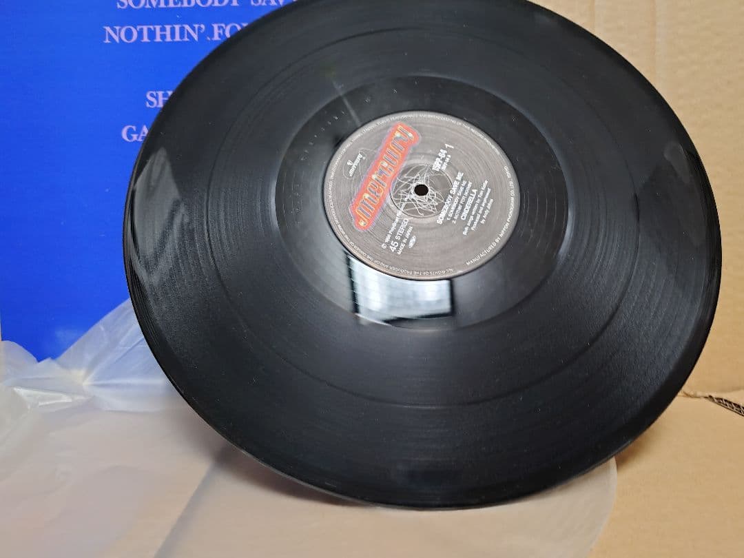 Cinderella - Somebody Save Me EP 12-inch 45RPM Japan Original w/ Obi Rare Live