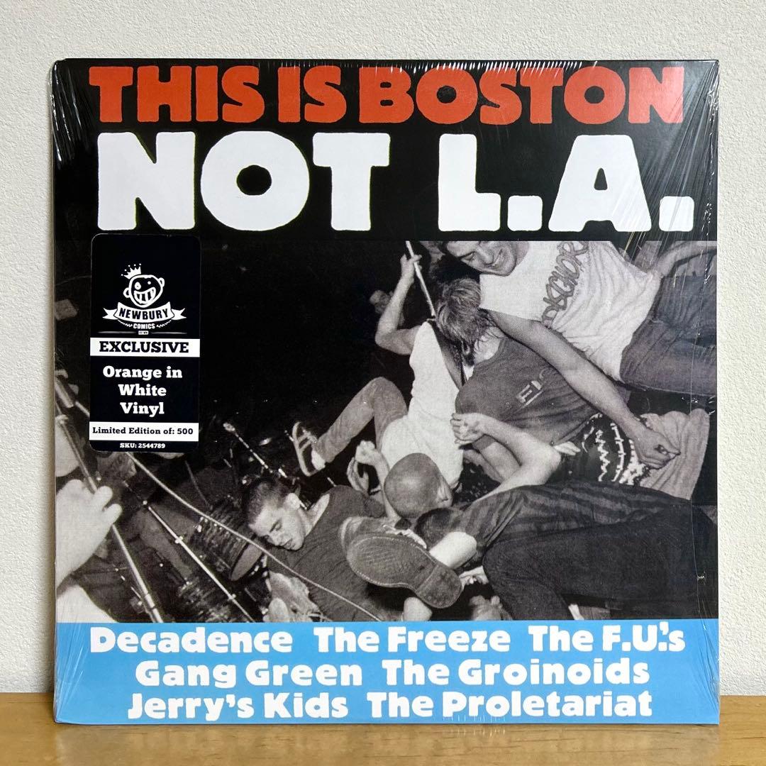 Daimyo Edition V.A. Boston Not L.A. LP Hard Rock/HC Color Vinyl  Sealed | Japansoundstore