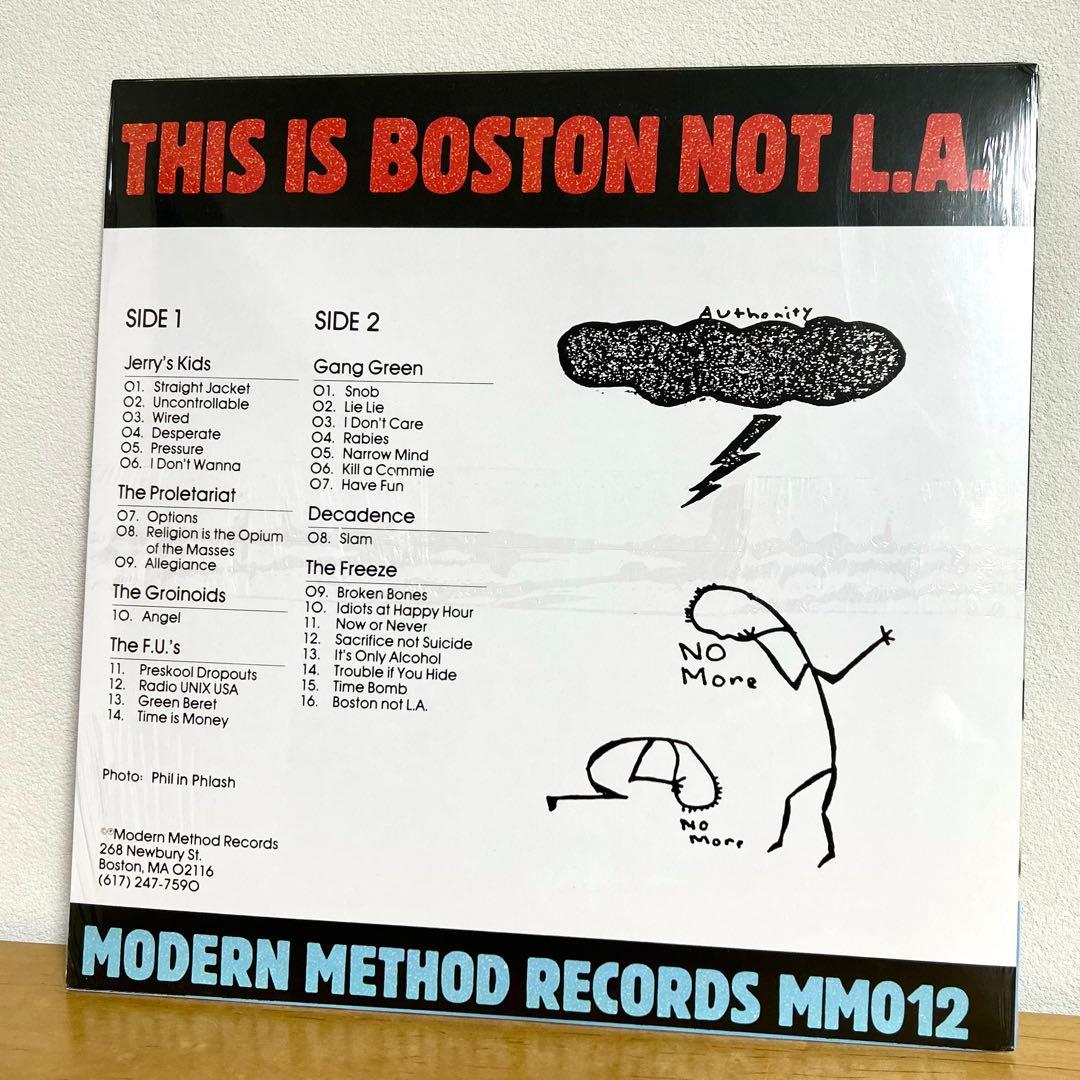 Daimyo Edition V.A. Boston Not L.A. LP Hard Rock/HC Color Vinyl  Sealed | Japansoundstore
