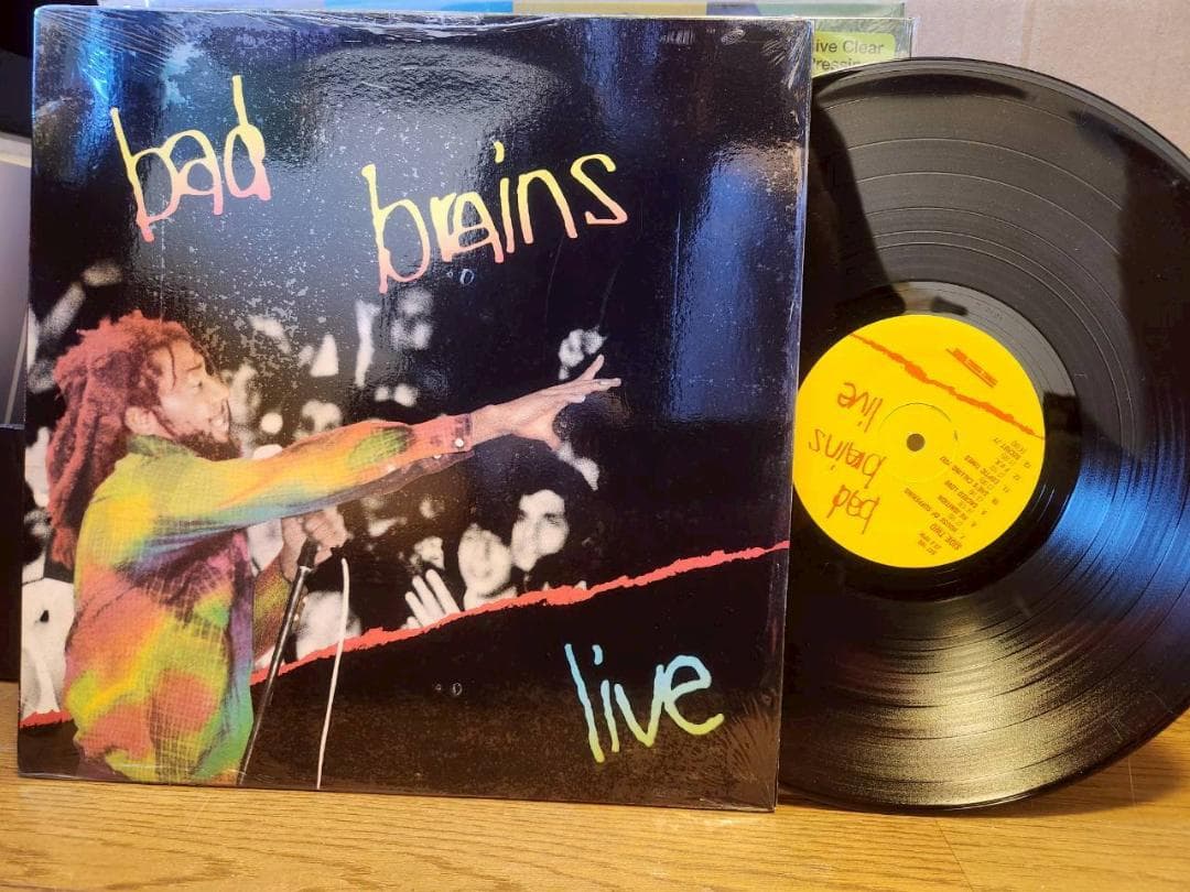 Bad Brains - Live Vinyl LP Record SST Records Hardcore Punk