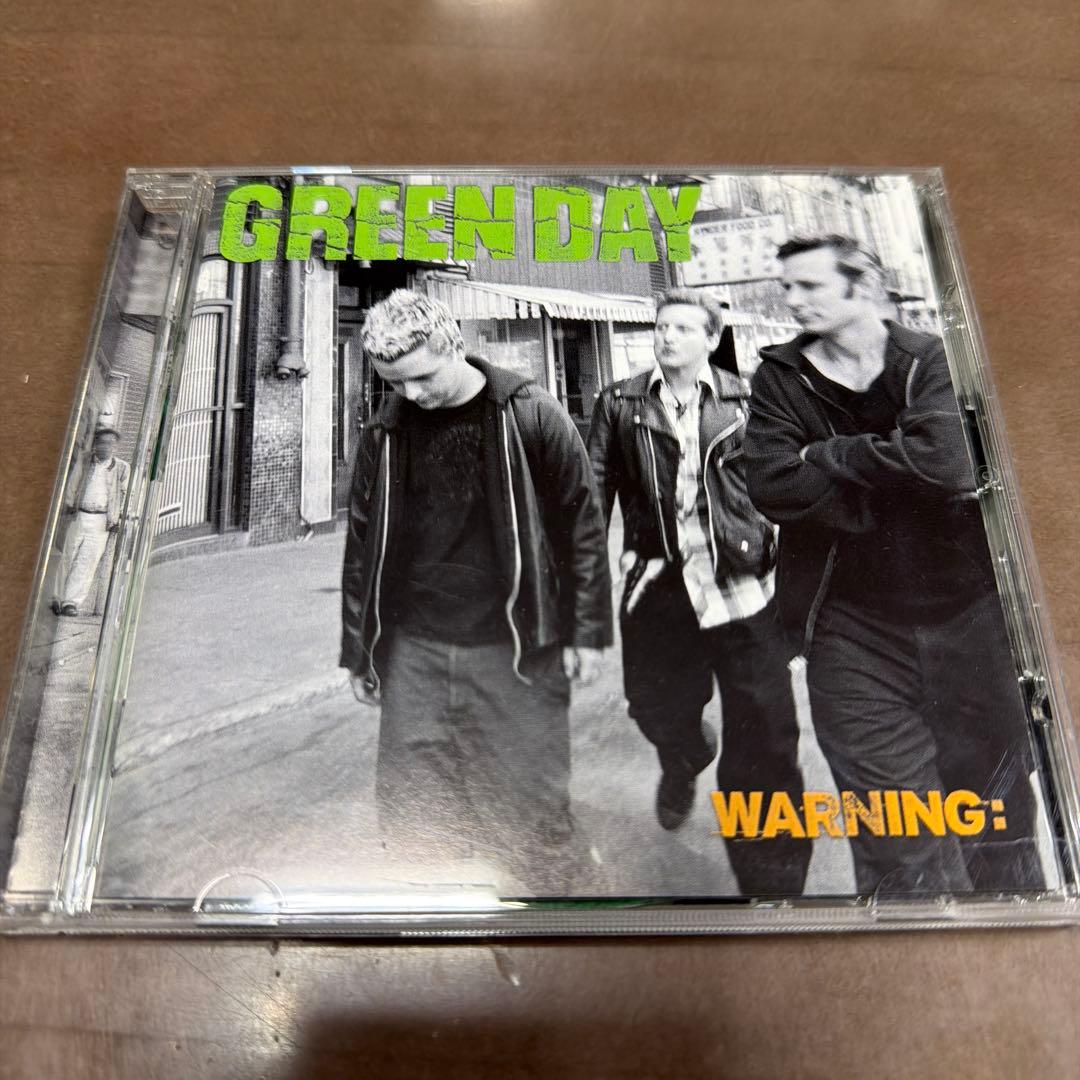 Green Day Warning Japan Press CD WPCR-10850 with OBI 2 Bonus Tracks