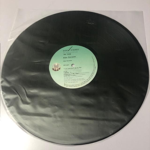 Alan Sorrenti - Sunset Time LP Japan 1981 RVC RPL-8075 AOR Synth Pop