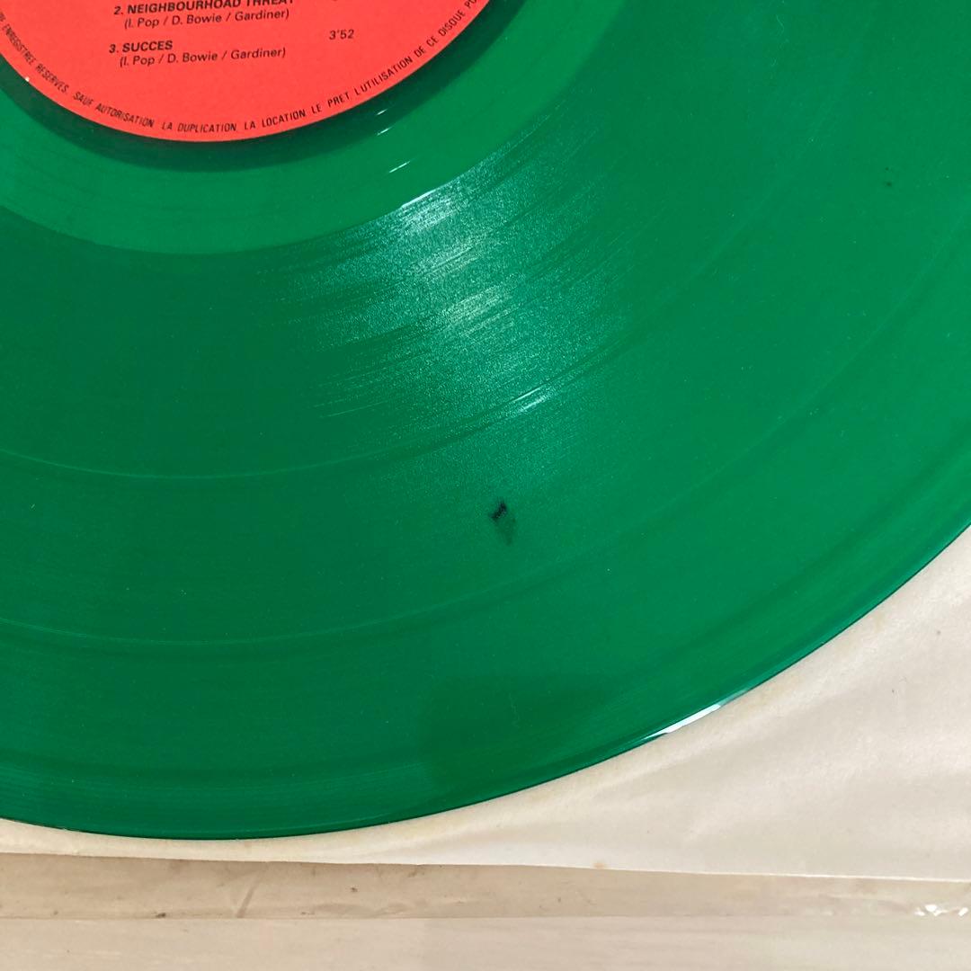 Iggy Pop - Hippodrome Paris 77 Vinyl 2LP Green Vinyl Live Rare Import