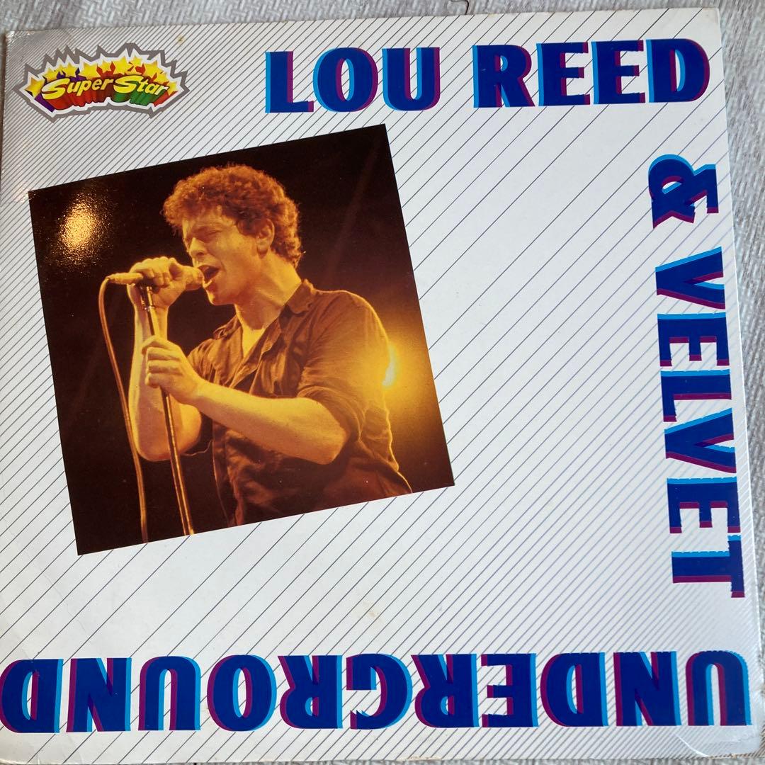 Lou Reed & The Velvet Underground Italy Pressing Vinyl LP 1975 Super Star Series