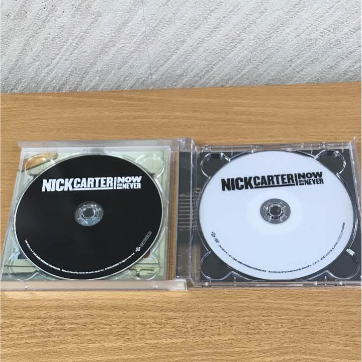 Nick Carter Now Or Never 2CD+DVD Japan Press with OBI Limited Edition 2002