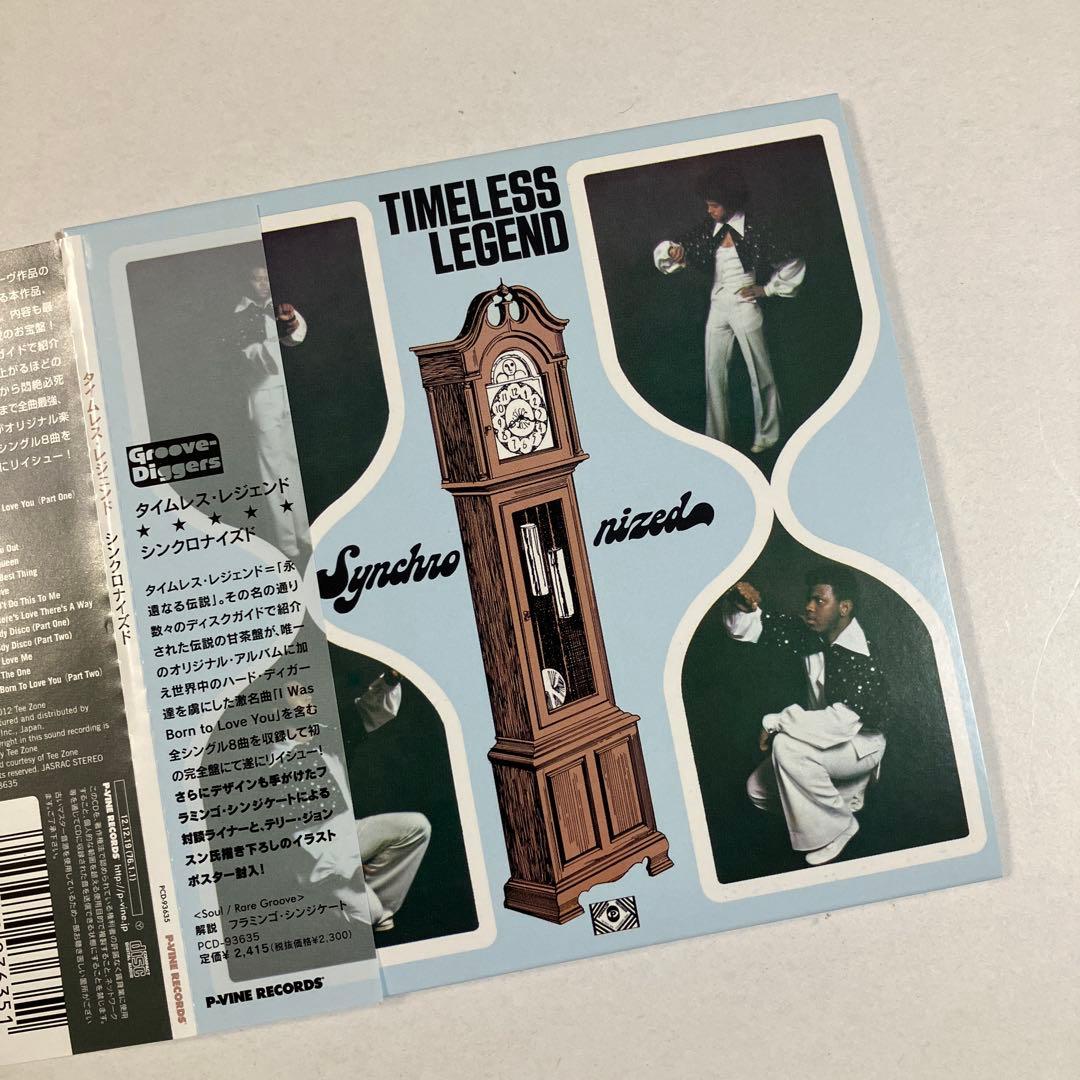 Timeless Legend - Synchronized CD Japan Press, Mini LP, Obi, 2012, Rare Groove