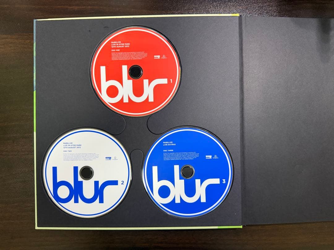 Blur Parklive Deluxe Import 4CD/DVD Booklet Limited Edition Used | Japansoundstore